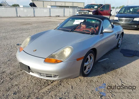 2000 Porsche Boxster from USA, damaged, VIN WP0CA2981YU621203